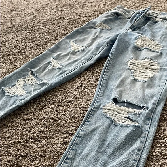 PACSUN Light Blue Women's Jeans - Picture 5 of 7